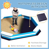 Kids Sandbox with Cover 19267590