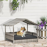 ZNTS Dog Bed/ Dog House / Rattan Pet Sofa （Prohibited by WalMart） 76266078