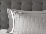8 Piece Comforter and Quilt Set Collection Grey Full/Queen B03597094