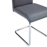 Modern Dining Chairs Set of 4, Side Dining Room/Kitchen Chairs, Faux Leather Upholstered Seat and N752P186170G
