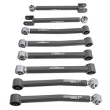 Full Set Adjustable Control Arms 0-6" Lift Fit for 2007-2018 Jeep Wrangler JK 82207771