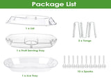 Fruit Ice Serving Tray Chilled Veggie Tray Shrimp Cocktail Serving Dish Appetizer Party Serving 56868262