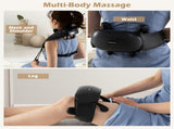 Neck Shoulder Massager - 4D Deep Tissue Kneading, 2 Modes & 2-Level Heat , Hands-Free 90810668