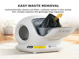 Fully automatic cat litter box -365 days without needing to scoop, extremely clean, enjoying 37991562