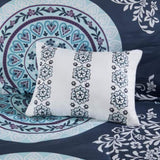 Queen Boho Comforter Set with Bed Sheets B03595856