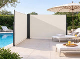71" x 236" Retractable Patio Side Awning, Outdoor Room Divider for Garden, Balcony, Pool & Deck, 69792708