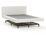AirFrame Upholstered Bed Frame, a low-profile, cloud-style bed frame featuring an upholstered W1162P549498
