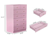 Macaron powder, particleboard with melamine veneer, 66*40*131cm, 52 drawer cabinet, matte gold 69590279
