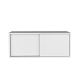 Note 32"W x 13" H Wall Cabinet with Sliding Doors , Wall Shelf, Storage Cabinet, Bedroom, Office, B070P238867