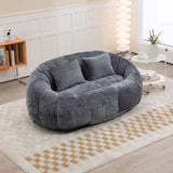 COOLMORE Bean Bag sofa Lazy Sofa Durable Comfort Lounger High Back Bean Bag Chair Couch for Adults W395P181439