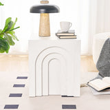 15.74'' Square Side Table Small Coffee Table Accent Table Bedside Table for Living Room W876P245148