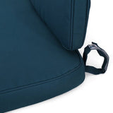 CAROLINA CLUB CHAIR & LOVESEAT SET, DARK TEAL, N775P270159T