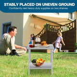 24''*18'' Commercial Work Table for Restaurant and Home Stainless Steel Kitchen Prep Table with W3167P300148