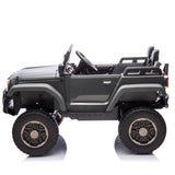 ZNTS 24V Two-seater Kids Ride On Car W/Parents Remote Control, Licensed Toyota LC250,4WD,220w Motors,With W1396P178755