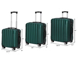 3-in-1 Multifunctional Large Capacity Traveling Storage Suitcase Dark Green 29263519
