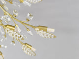 15-Light Chandelier Crystal Ceiling Lamp, 15-Lights Modern Farmhouse Ceiling Ceiling Hanging Light W5008P466522