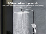Triple function shower system Shower systems including rainfall showerheads and handheld showers W2071P227920