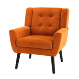 Modern Soft Velvet Material Ergonomics Accent Chair Living Room Chair Bedroom Chair Home Chair With W67634088