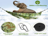 Camping Hammock, Portable Double Hammock with Net,600lbs Load 2 Persons Hammock w/Mosquito Net 91359901