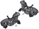 Pair Front Left Right Steering Knuckle & Wheel Bearing Hub Assy Replacement for Ford Escape 47112901