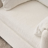 002 Fixed-Modern Sofa Chair, Elegant Single Sofa Chair with Soft Chenille Cushion for Living Room, W2636P232353