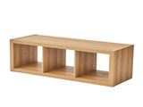 3 Cube Storage Organizer, Light Honey 73488946