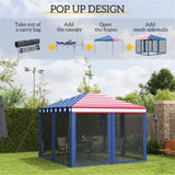 ZNTS 3X3M Pop Up Canopy Party Tent -AS （Prohibited by WalMart） 12317303