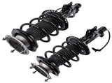 Pair Front Left & Right Shock Strut Coil Spring Assembly with Electric Fit for Cadillac ATS 51071283