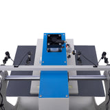 16x24 pneumatic sliding dual-platen hot press with infrared positioning and built-in air compressor W1883P292681