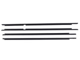 4Pcs Door Belt Moulding Kit for 98-07 Lexus LX470 Toyota Land Cruiser 4.7L V8 75710-60061 75095948