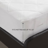 1 PCS Queen Heated Mattress Pad White B035P319625