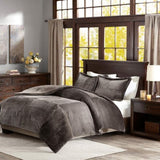 King/Cal King Plush Down Alternative Comforter Set B03595065