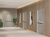 CRAZY ELF 32 "x 84" Integrated Door Slab, No Assembly Required, Covered With 2mm Thick W936126325