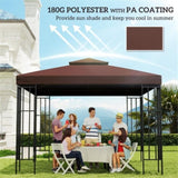 Gazebo Replacement Canopy -AS 53741021