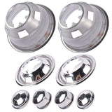 17 Inch Dually Wheel Simulators Rim Cover Replacement for Dodge Replacement for Ram 3500 2003-2018 60261721