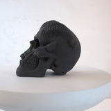 Refractory Materials Fireproof Imitated Human Fire Pit Skulls Gas Log for NG, LP Wood Fireplace, W2734P194127