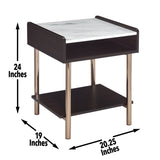 Carrie - End Table - Brown B081P157770