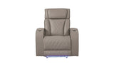 ZNTS Fortuner Modern Style Upholstery Recliner Chair Made with Wood & Massage Function Included-Gray B009P287714