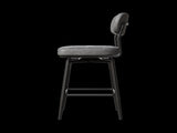 360 &deg Rotating Bar Chair Bar Stool bar stools set of 2 piece set with leather cushions and iron W1727P251186