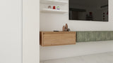 30" Bathroom Cabinet,Soft Close Drawer,Float Mounting Design W999P205627