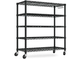 36"W x 14"D x 71"H Storage Shelves, 5-Tier Shelf, Heavy Duty Garage Shelving Unit with Wheels , 70009522