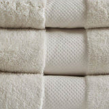 Cotton 6 Piece Bath Towel Set B03599324