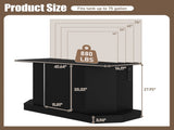 Modern 55-75 Gallon Fish Tank Stand Power Outlet , Heavy Duty Aquarium Stand 54228501