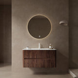 NOOR 36" Bathroom Vanity Sink, Modern Wall-Mounted Floating Plywood Bathroom Storage Cabinet W2615P193170