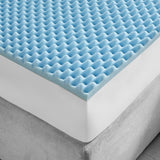 All Season Reversible Hypoallergenic 1.5" Cooling Mattress Topper B03595121