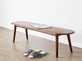 Natural Oak Wood for Dining Bench Table Bench for Living Room 66320780