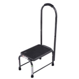 330 lbs Capacity Step Stool - Heavy-Duty Powder-Coated Iron, Large Non-Slip Platform , 00985693
