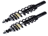 Pair Front Coil-Over Shock Absorbers with Bushings Washers Replacement for John Deere Gator UTV 56732834
