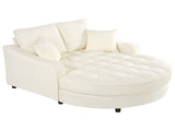 55" Modern Chaise Lounge Sofa Bed Upholstered Sofa Couch with Tufted Seat and Detachable Pillows for N719P256002A