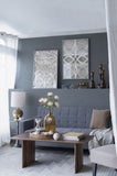 S/2 Leaf Shadow Box Wall Dcor, 23.5x1x35.5" W2078P205298
